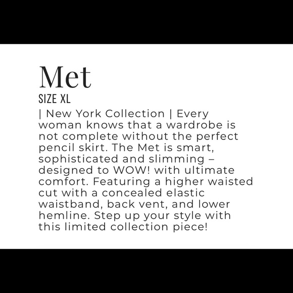 Piphany Met Pencil Skirt XL - Picture 2 of 7